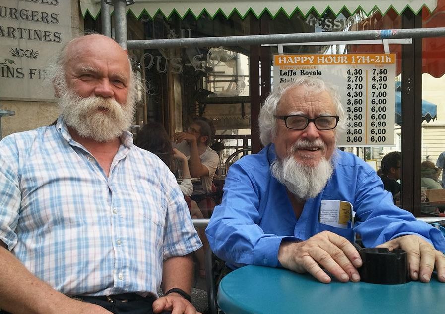 Deux Philousophes, Hugues Lethierry (à droite) et Jean-Yves Martin (à gauche)